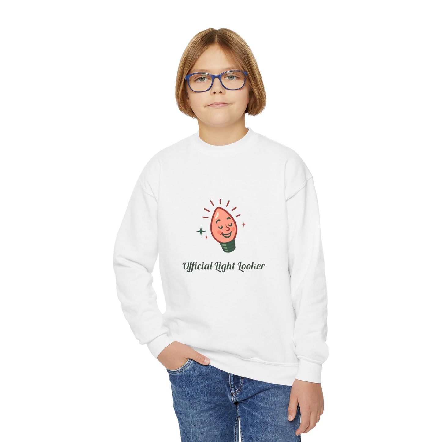 “Official Light Looker” Youth Sweatshirt