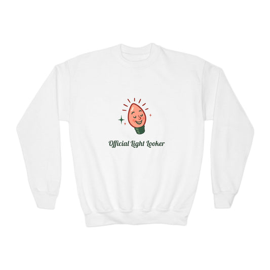 “Official Light Looker” Youth Sweatshirt